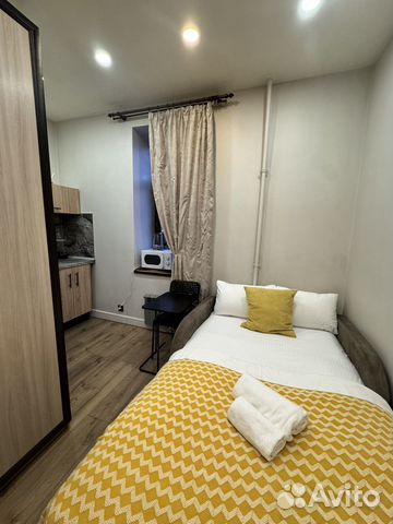 

Квартира-студия, 14 м², 1 кровать