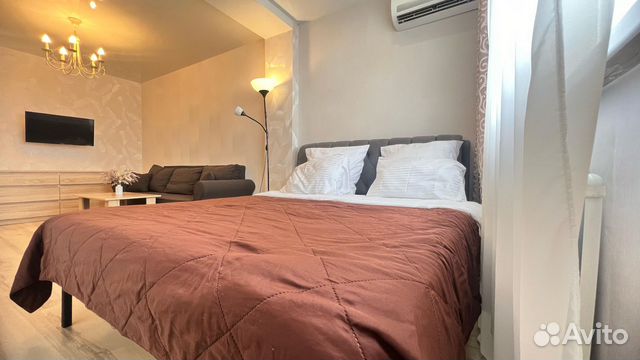 

Квартира-студия, 28 м², 2 кровати