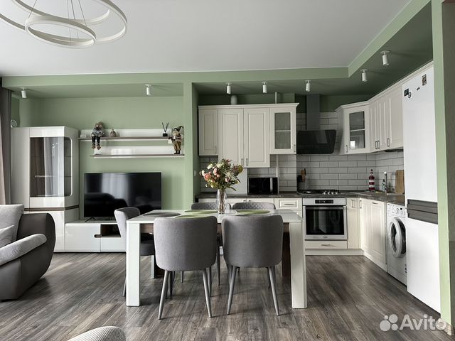 

1-к. квартира, 68 м², 2 кровати