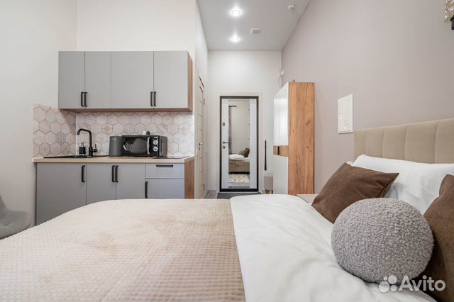 

Квартира-студия, 14 м², 1 кровать
