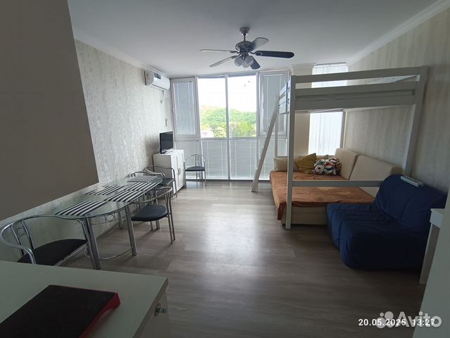 

Квартира-студия, 32 м², 3 кровати