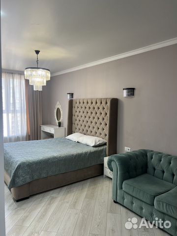 

1-к. квартира, 42 м², 2 кровати