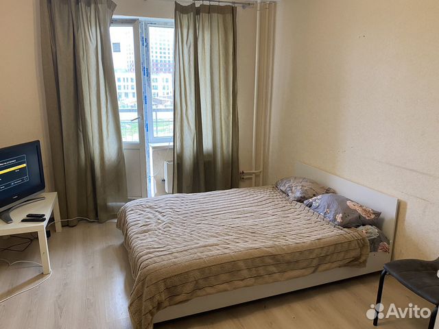 

Квартира-студия, 30 м², 1 кровать