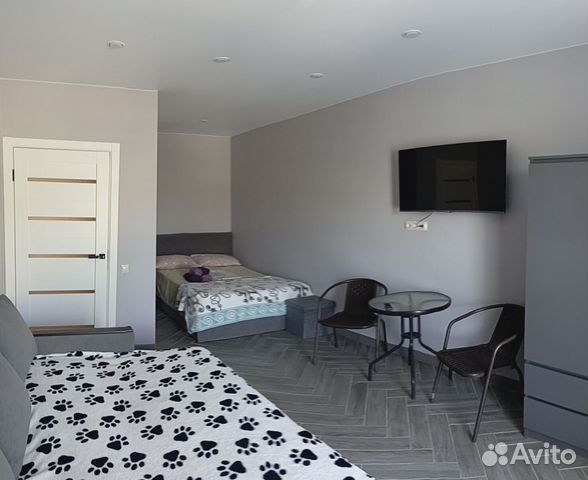 

1-к. квартира, 34 м², 2 кровати