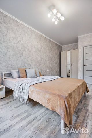 

1-к. квартира, 45 м², 2 кровати