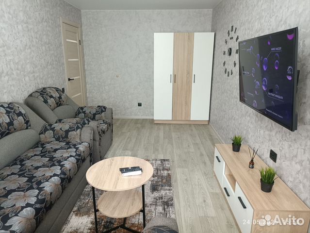 

1-к. квартира, 30 м², 2 кровати