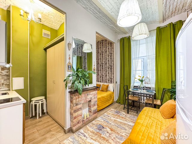 

Квартира-студия, 22 м², 2 кровати