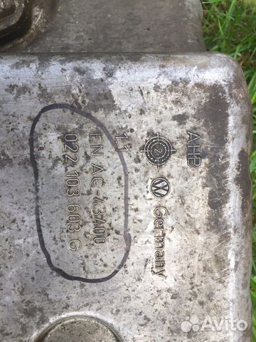 Оригинальный Масляный поддон двигателя б/у на vw T