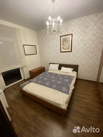 

1-к. квартира, 55 м², 2 кровати