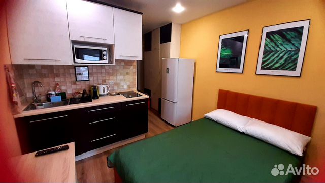 

Квартира-студия, 16 м², 1 кровать