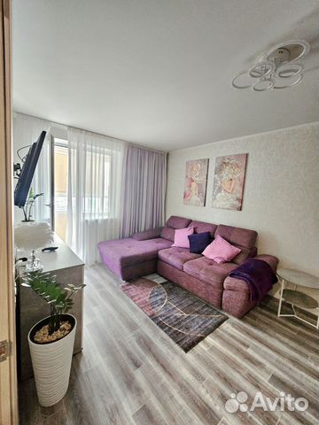 

1-к. квартира, 45 м², 2 кровати