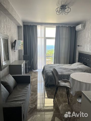 

Квартира-студия, 30 м², 2 кровати