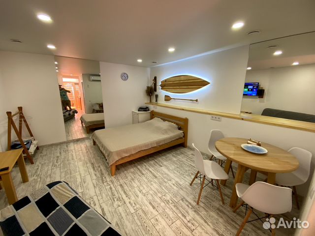 

Квартира-студия, 25 м², 2 кровати