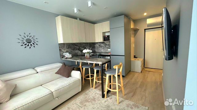 

Квартира-студия, 50 м², 2 кровати