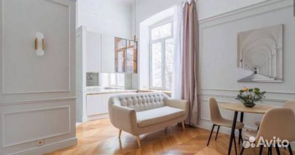 

1-к. квартира, 47 м², 2 кровати