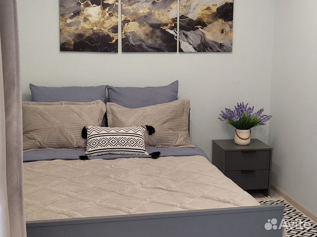

Квартира-студия, 45,5 м², 2 кровати