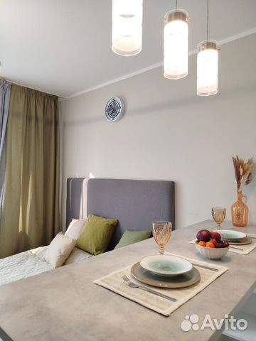 

Квартира-студия, 24 м², 2 кровати