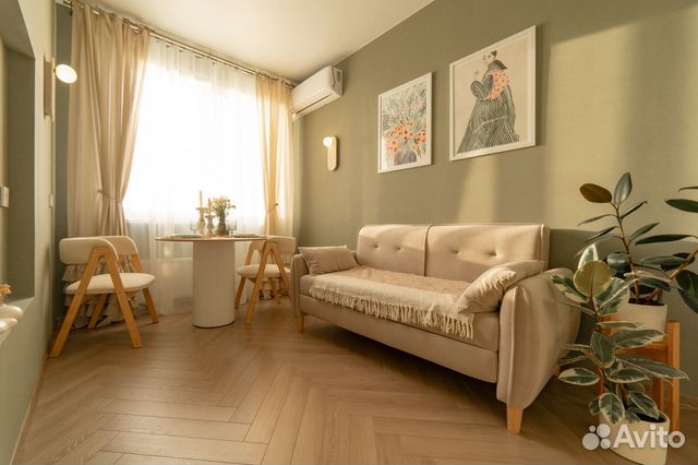 

1-к. квартира, 30 м², 2 кровати