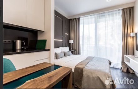 

Квартира-студия, 24 м², 1 кровать