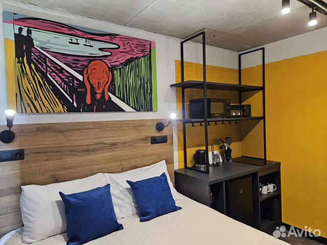 

Квартира-студия, 15,4 м², 1 кровать