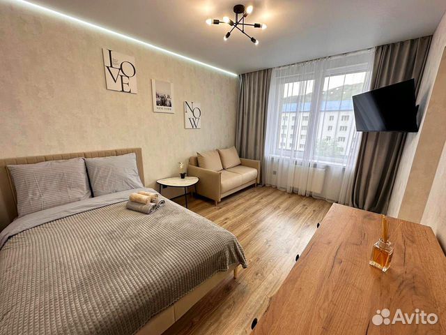 

1-к. квартира, 37,6 м², 2 кровати