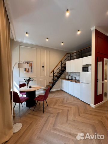 

Квартира-студия, 30 м², 2 кровати