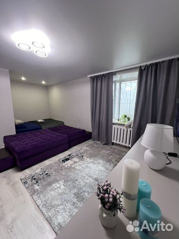 

1-к. квартира, 45 м², 2 кровати