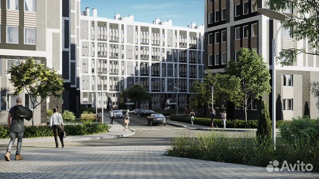 2-к квартира, 62.3 м², 3/10 эт.