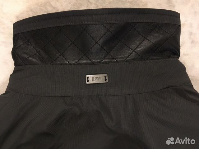Утепленный плащ куртка Hugo Boss
