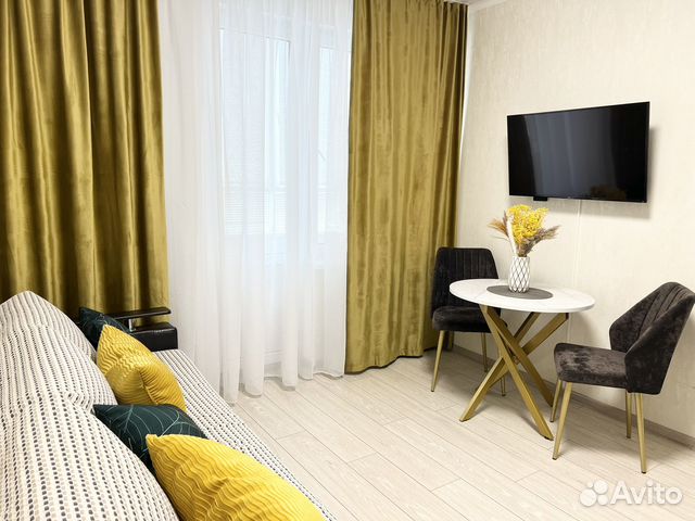 

Квартира-студия, 24 м², 2 кровати