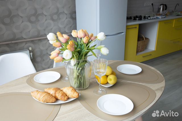 

1-к. квартира, 45 м², 3 кровати