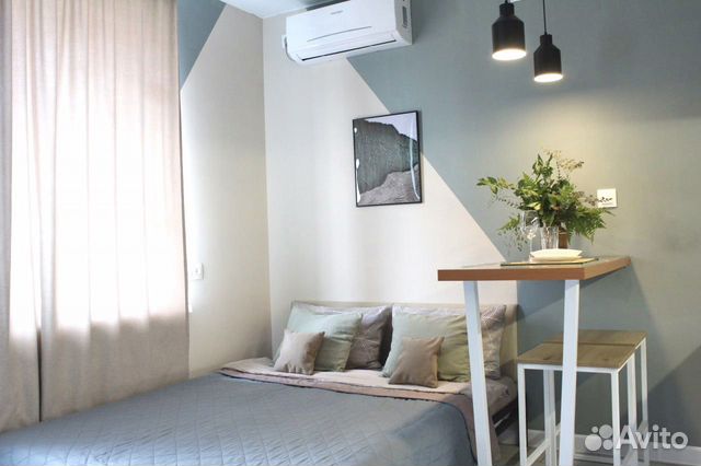 

Квартира-студия, 24 м², 1 кровать