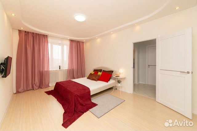 

1-к. квартира, 52 м², 2 кровати