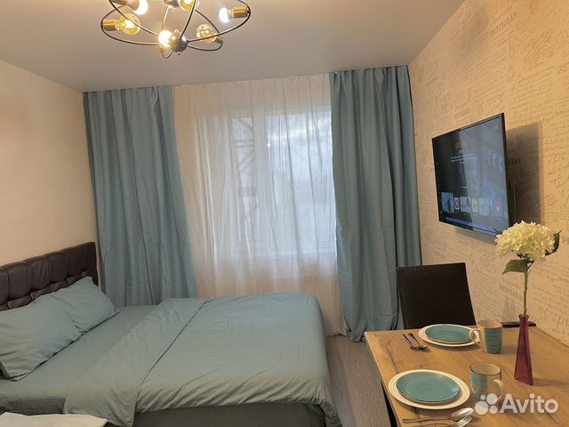 

Квартира-студия, 20 м², 2 кровати