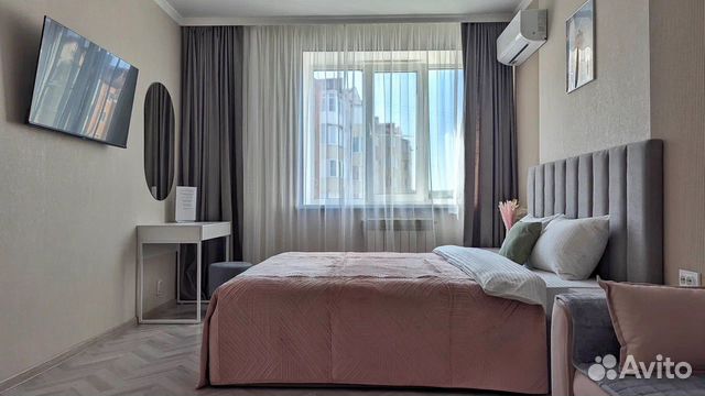 

1-к. квартира, 38 м², 2 кровати