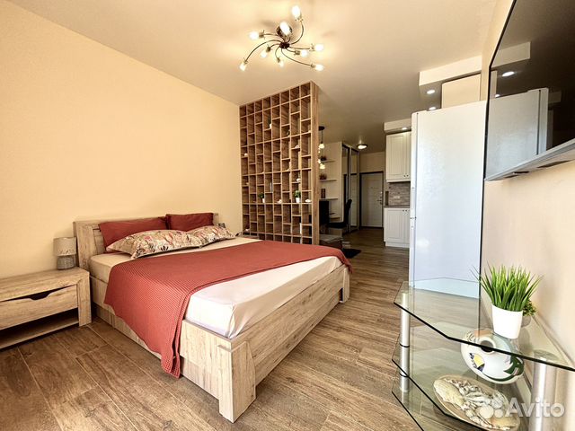 

Квартира-студия, 36 м², 1 кровать