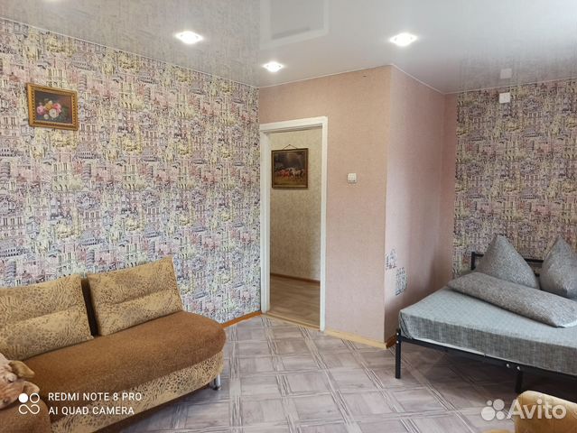 

1-к. квартира, 37 м², 3 кровати