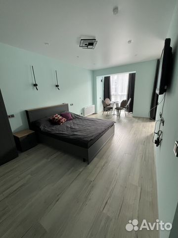

Квартира-студия, 35 м², 1 кровать