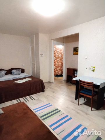 

1-к. квартира, 32 м², 2 кровати