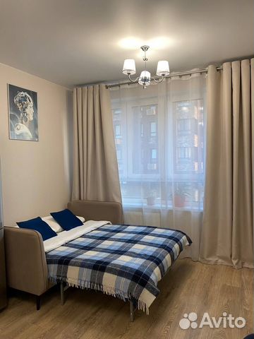 

Квартира-студия, 25 м², 1 кровать