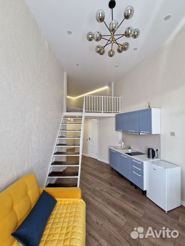 

Квартира-студия, 35 м², 2 кровати