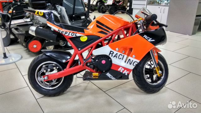 Мини мотоцикл для детей motax 50cc в стиле Ducati