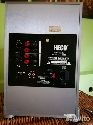 Сабвуфер Heco