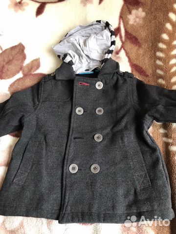 Драповая куртка-пальто на мальчика Драповая куртка-пальто на мальчика