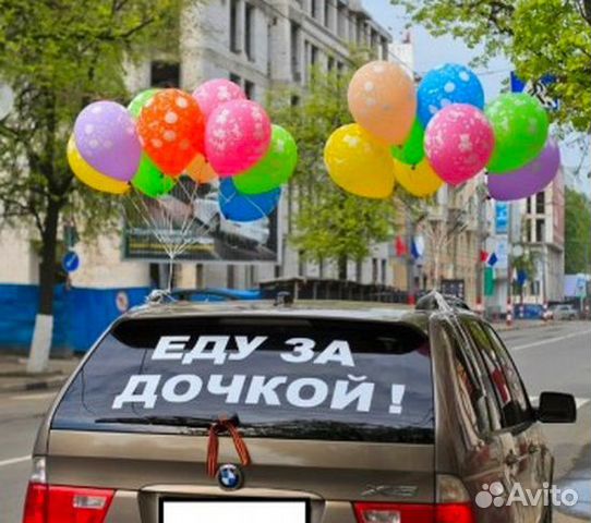 Воздушные шары на выписку