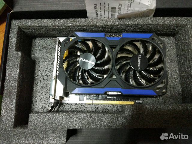 Видеокарта gigabyte GeForce 960 4gb.Oc