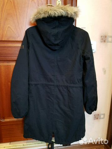 Новая утепленная куртка -парка Adidas р. XS Новая утепленная куртка -парка Adidas р. XS
