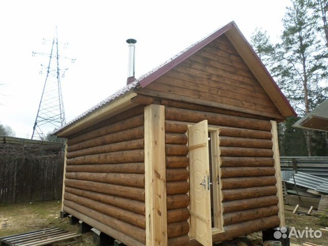 Сруб бани 4х5 цена с доставкой и установкой
