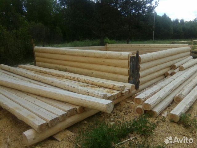 Сруб 4х6+2 с террасой и общей мансардной крышей