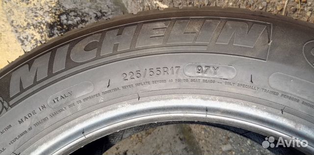 Новые Michelin Primacy 3 ZP 225/55 R17 Y Run Flat